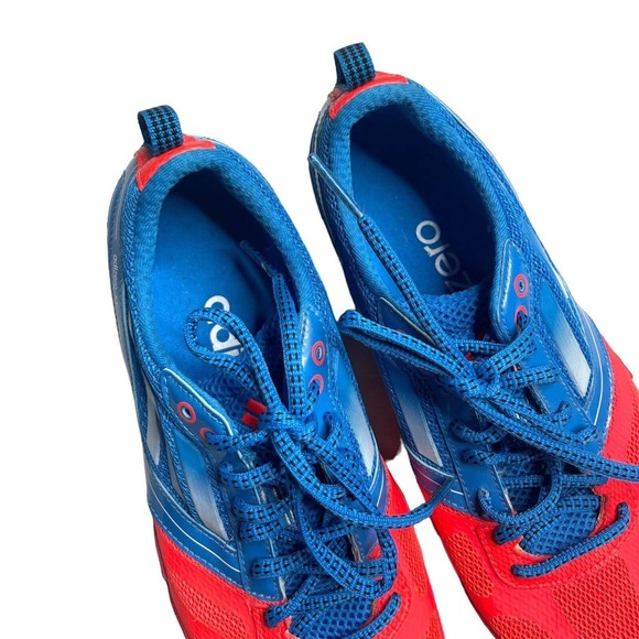 adidas Adizero XT 4 Athletic Trail Running Shoes Blue Orange, Size 6.5 - Picture 5 of 8
